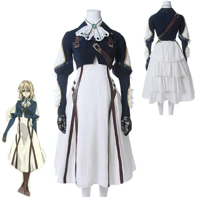 Violet Evergarden Dress - Violet Evergarden Cosplay Kostüm Anime Cosplay