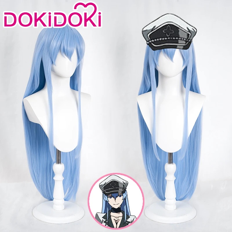 Anime Cosplay Blue Hair - 5;c'6,g'8\b/AUF LAGER Perücke Anime Akame ga