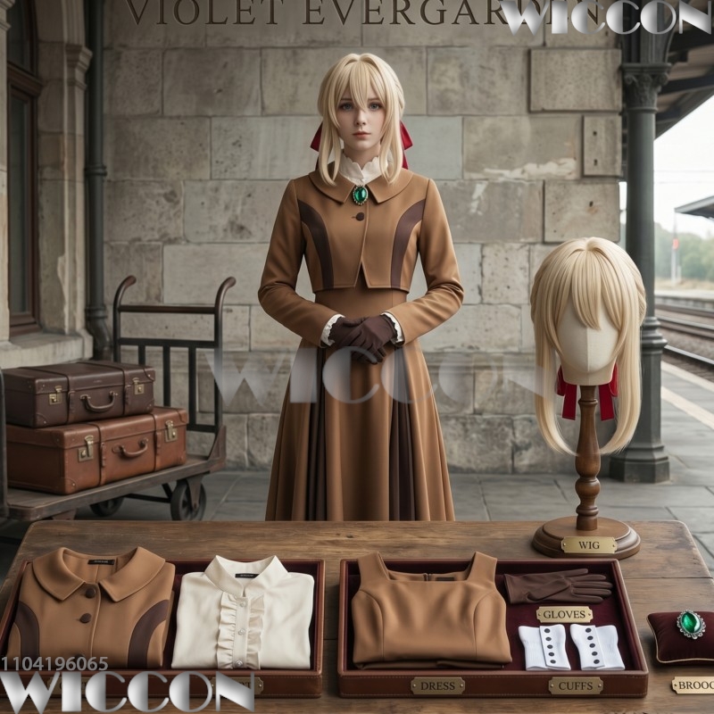 Violet Evergarden Dress - Violet Evergarden Cosplay Kostüm Schuluniform Kleid