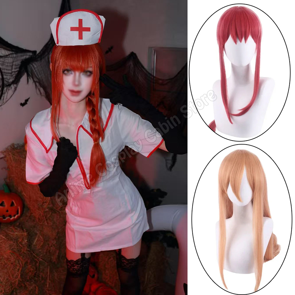Anime Cosplay Makima - Halloween-Kostüme Makima Krankenschwester Cosplay Anime Power