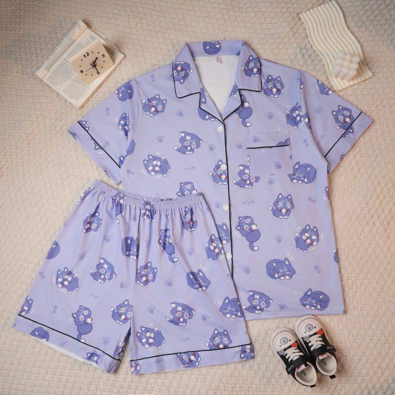 Anime Cosplay Outfits For Women - Genshin Impact Wanderer Cosplay-Kostüm, Sommer-Pyjama mit