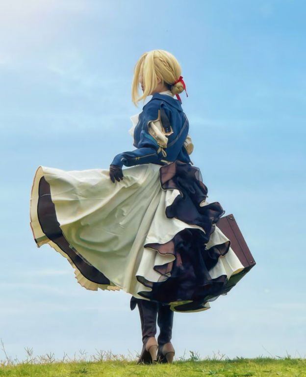 Violet Evergarden Dress - Violet Evergarden Cosplay-Kostüm, Anime Violet Evergarden,