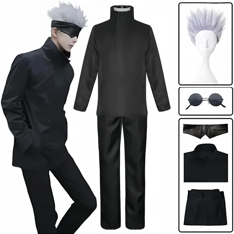 Anime Cosplay Jujutsu - Anime Jujutsu Satoru Gojo Cosplay Kostüm