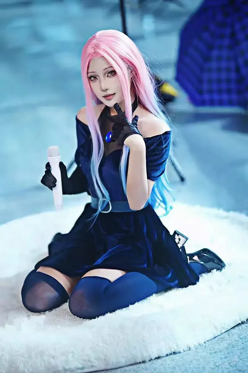 Mizi Cosplay Kostüm Anime Alie – Anime Cosplay Blue Hair Bewertung und Preis