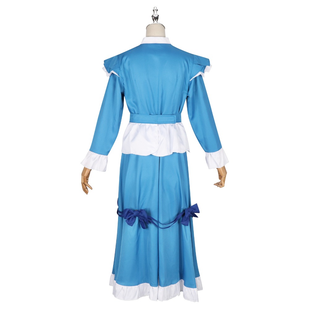 Poppy Red Hair Cosplay-Kostüm, – Anime Cosplay Blue Hair Bewertung und Preis