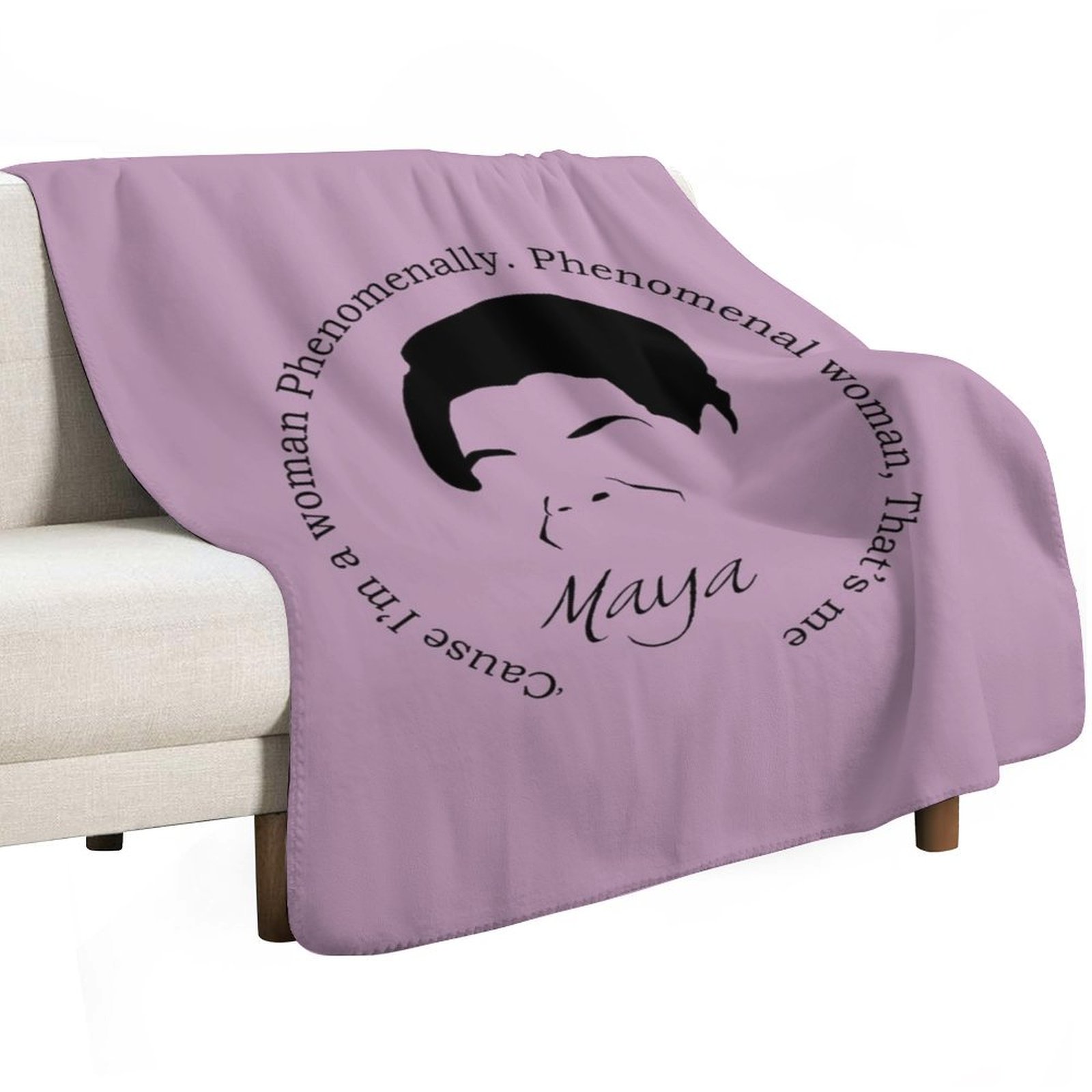 Maya Angelou Zitat Wurfdecke,  – Anime Cosplay Quotes Bewertung und Preis