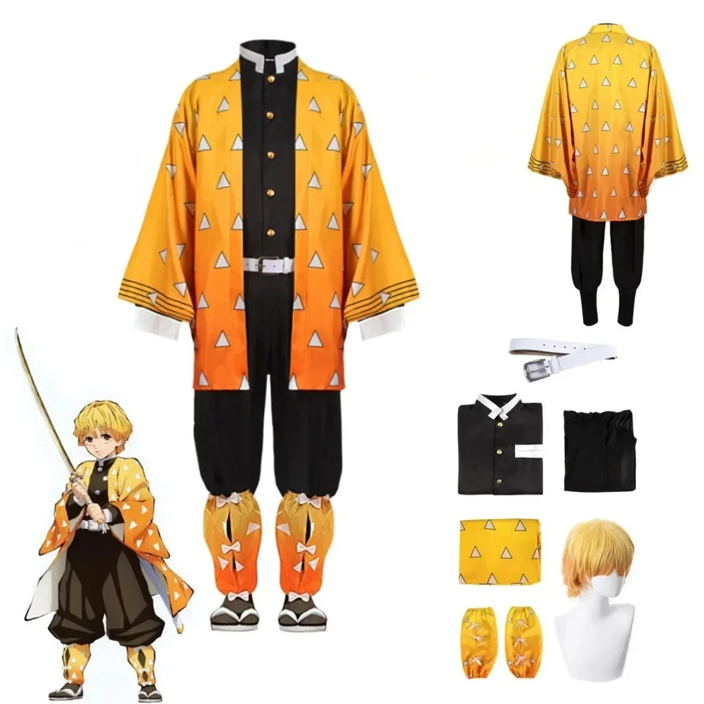 2026 Anime Dämonentöter Kimets – Cosplay Anime Zenitsu Bewertung und Preis