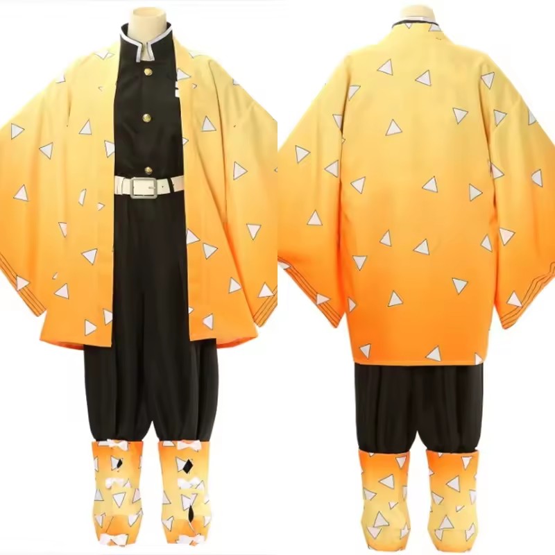 Anime Agatsuma Zenitsu Cosplay – Cosplay Anime Zenitsu Bewertung und Preis