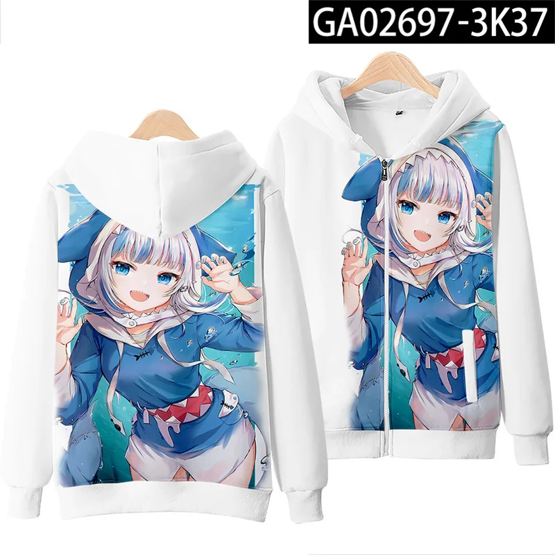 Anime Gawr Gura Cosplay 3D Dru – Anime Cosplay Shop Bewertung und Preis