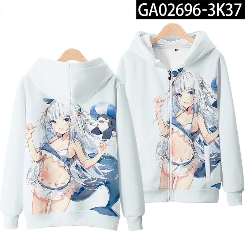 Anime Gawr Gura Cosplay 3D Dru – Anime Cosplay Shop Bewertung und Preis