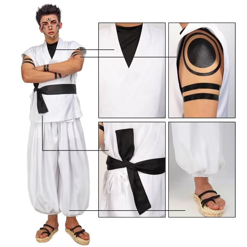 Ryomen Sukuna Cosplay Kostüm J – Anime Cosplay Jujutsu Bewertung und Preis