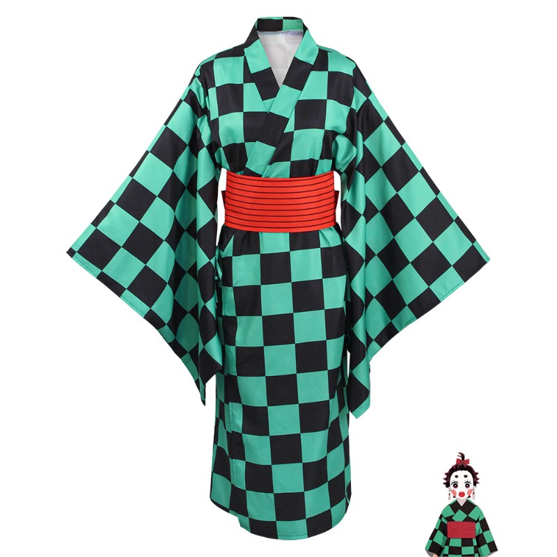 Neues Agatsuma Zenitsu Kimono  – Cosplay Anime Zenitsu Bewertung und Preis