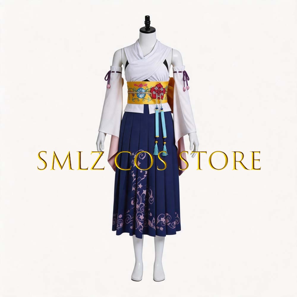Smlz FFX Yuna Cosplay Anime FF – Anime Cosplay Party Bewertung und Preis