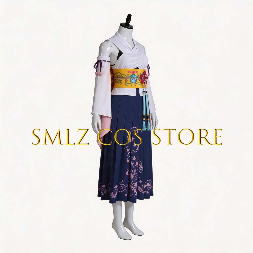 Smlz FFX Yuna Cosplay Anime FF – Anime Cosplay Party Bewertung und Preis