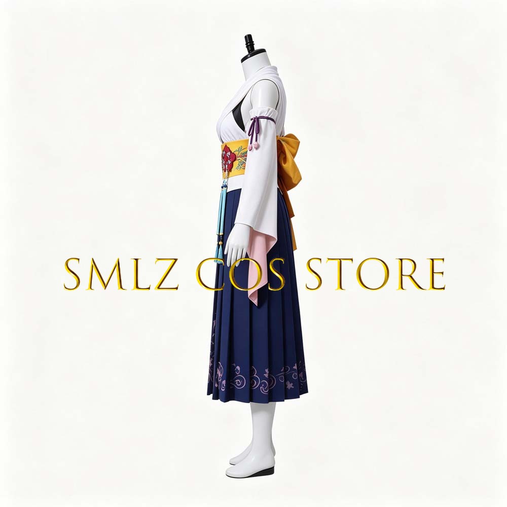 Smlz FFX Yuna Cosplay Anime FF – Anime Cosplay Party Bewertung und Preis