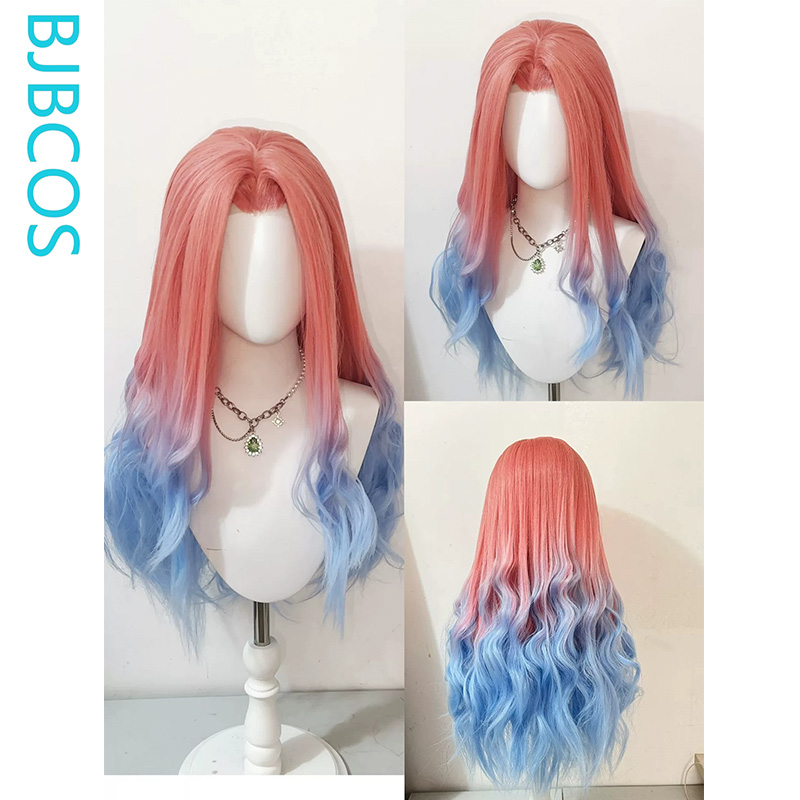 Gestylte Perücke ‌ Mizi Cospla – Anime Cosplay Blue Hair Bewertung und Preis