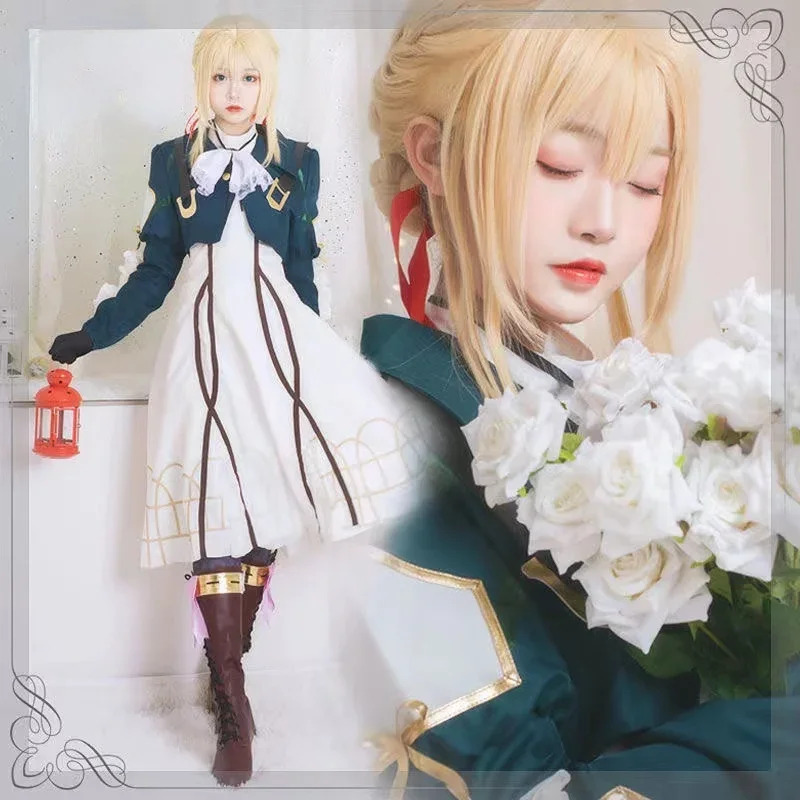 Anime Violet Evergarden Cospla – Violet Evergarden Dress Bewertung und Preis