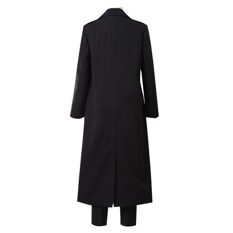 Makima Langer Schwarzer Windbr – Anime Cosplay Makima Bewertung und Preis