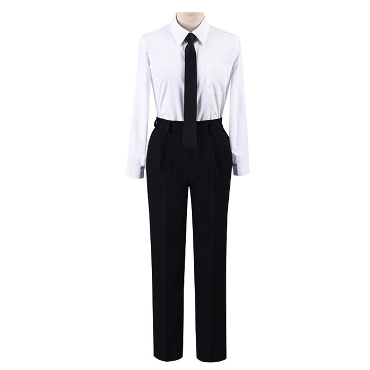 Makima Langer Schwarzer Windbr – Anime Cosplay Makima Bewertung und Preis