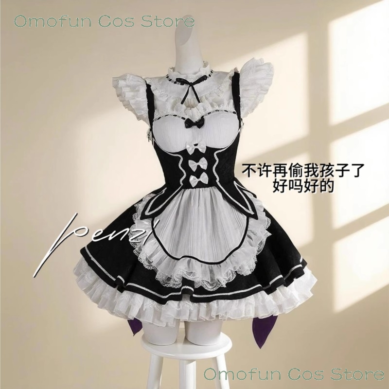 Re:0 Rem Remu Cosplay-Kleid Ka – Anime Cosplay Rem Bewertung und Preis