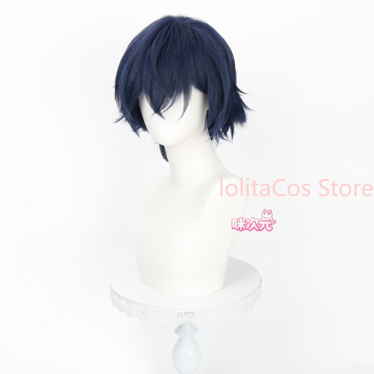 Genshin Impact Valeriy Cosplay – Anime Cosplay Blue Hair Bewertung und Preis