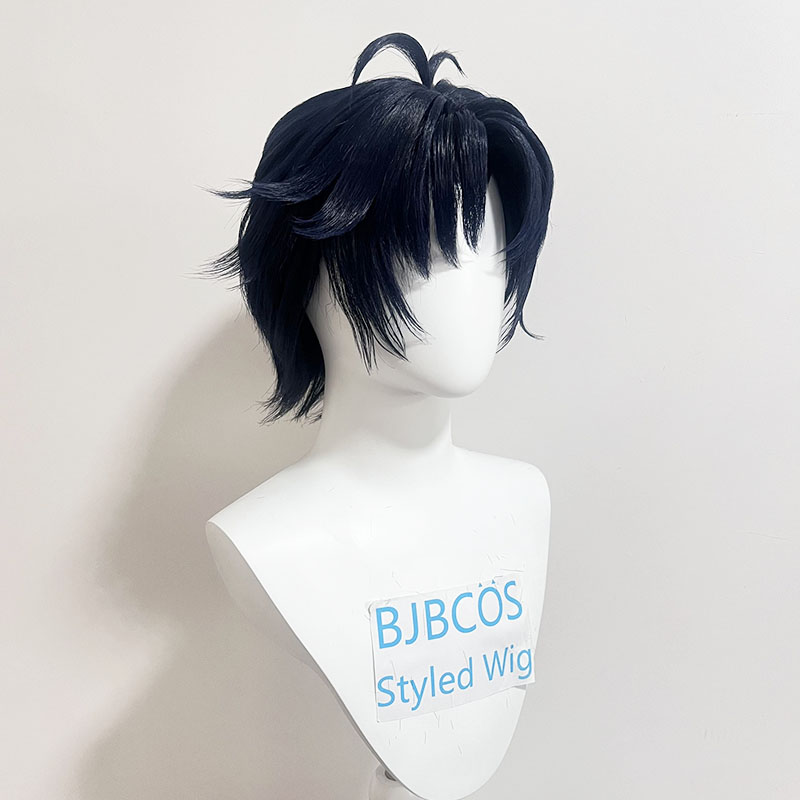 [Stylisierte Perücke] Asaba Ha – Anime Cosplay Blue Hair Bewertung und Preis