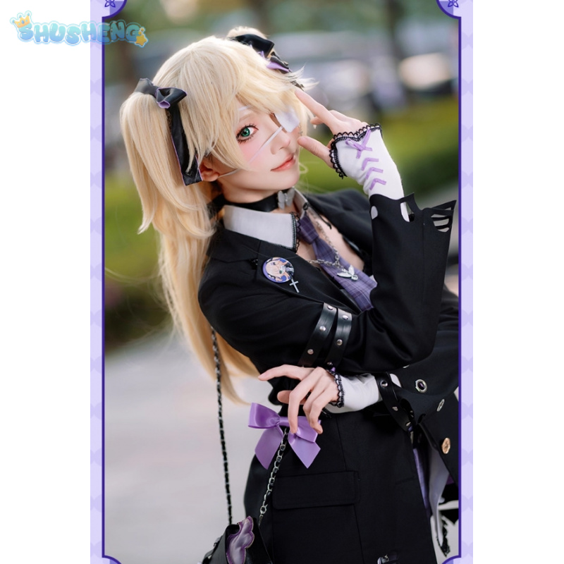 Fischl Cosplay Kostüm Spiel Ge – Anime Cosplay Shop Bewertung und Preis