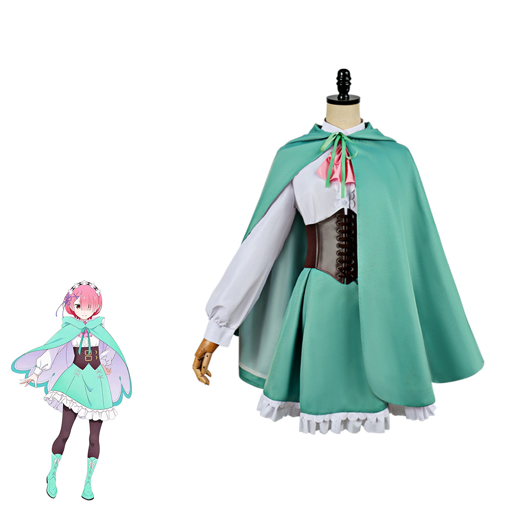 Anime Re:Zero Rem Ram Cosplay- – Anime Cosplay Rem Bewertung und Preis