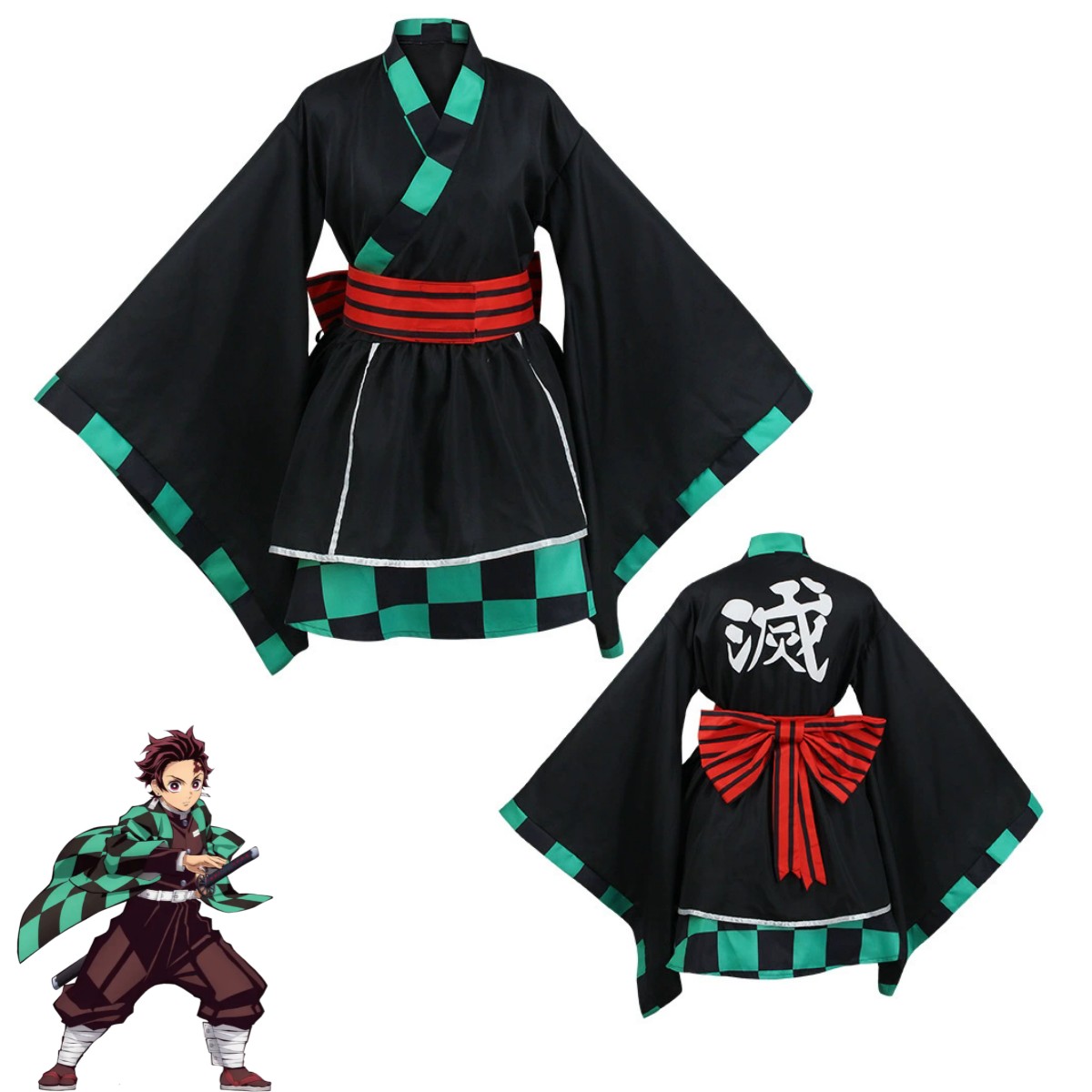 XQAnime Kamado Tanjiro Übertre – Cosplay Anime Zenitsu Bewertung und Preis