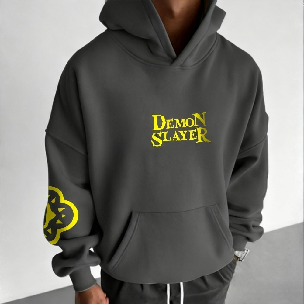 Demon Slayer Herren Hoodie Swe – Cosplay Anime Zenitsu Bewertung und Preis