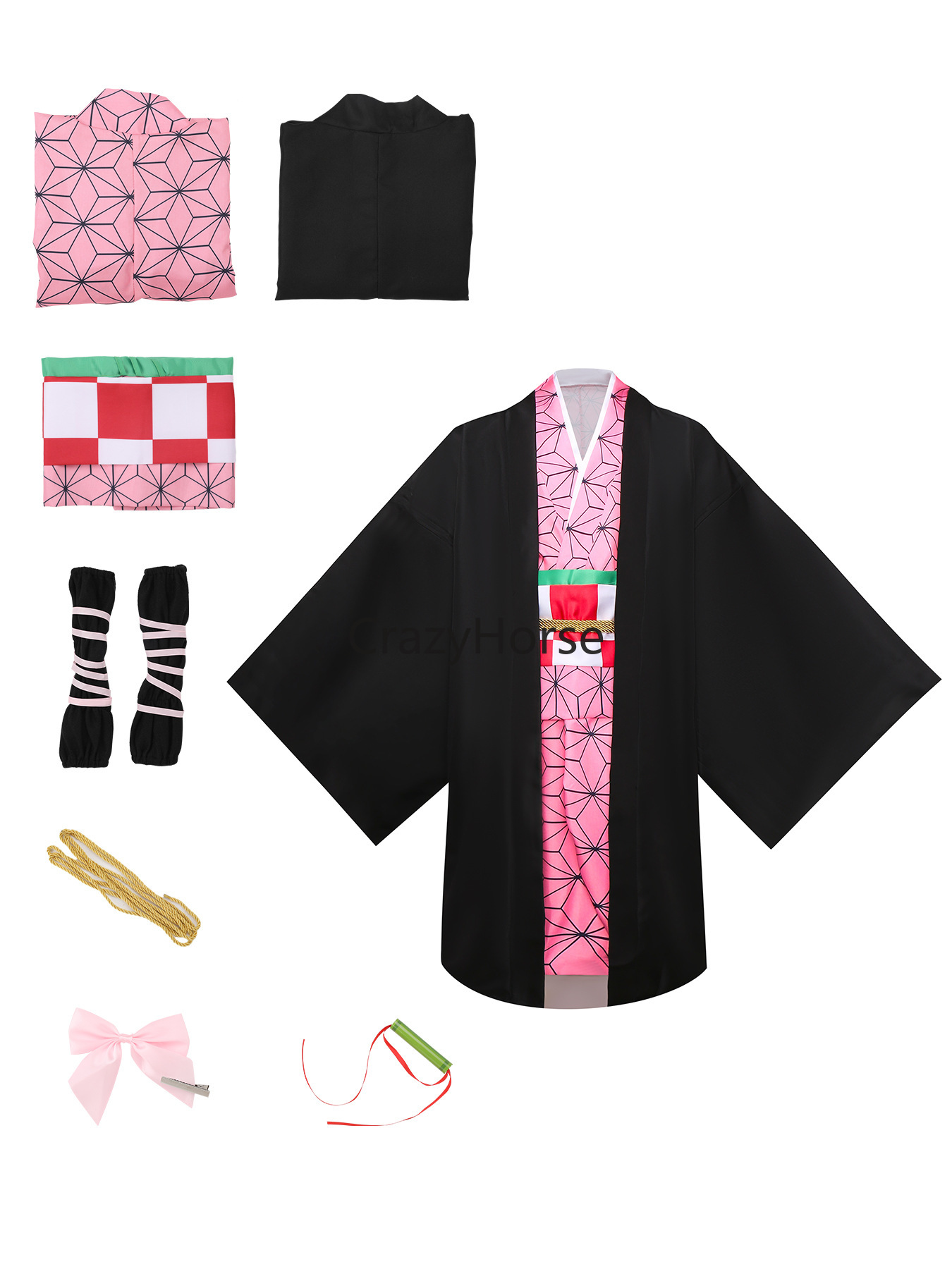 Erwachsenen-Cosplay-Kostüme vo – Cosplay Anime Zenitsu Bewertung und Preis