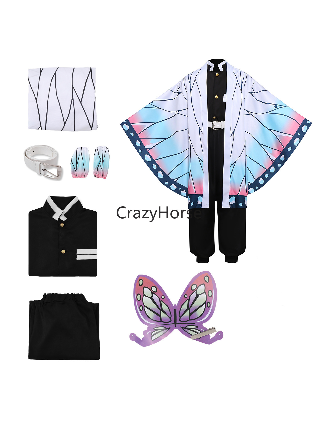 Erwachsenen-Cosplay-Kostüme vo – Cosplay Anime Zenitsu Bewertung und Preis